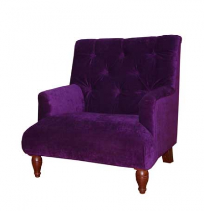 Фиолетовое кресло «Матильда»
